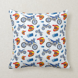 Dirt Bike Throw Pillow Kudde