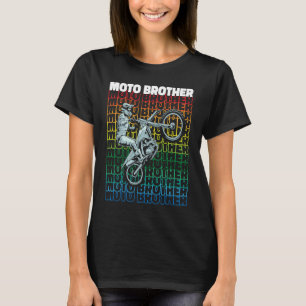 Dirt Biking Brother Biker Mx Motocross Bike Moto B T Shirt