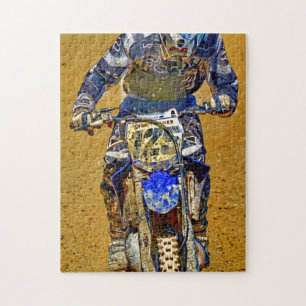 Dirt-Biking Moto-X Champ Designer #Gift Pussel