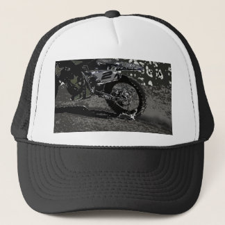 Dirt Biking (svartvitt) Keps