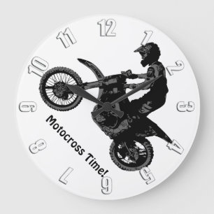 Dirt-cycle Racer Stor Klocka