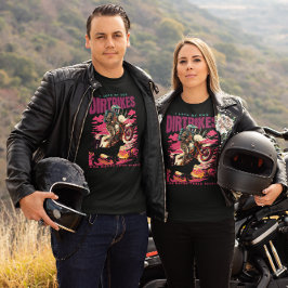 Dirt Cycyrider hund pappa hund mamma äventyr T Shirt