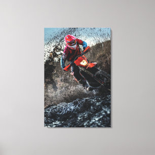 Dirt Cyrider dekorativ kudde Canvastryck