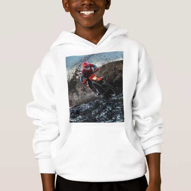 Dirt Cyrider dekorativ kudde T Shirt (Framsida)