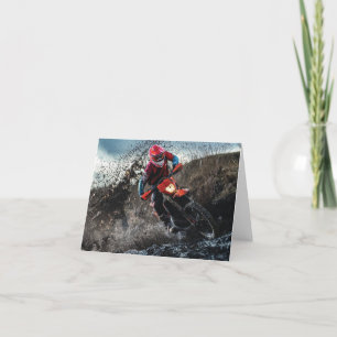 Dirt Cyrider dekorativ kudde Tack Kort