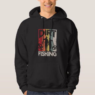Dirt Fishing - Beach Treasure Identifying Metall D Hoodie