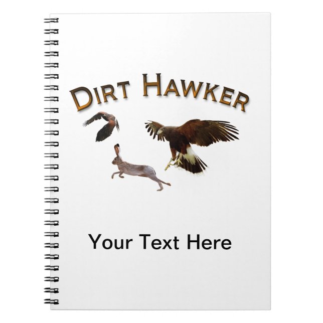 Dirt Hawker Anteckningsbok (Framsidan)