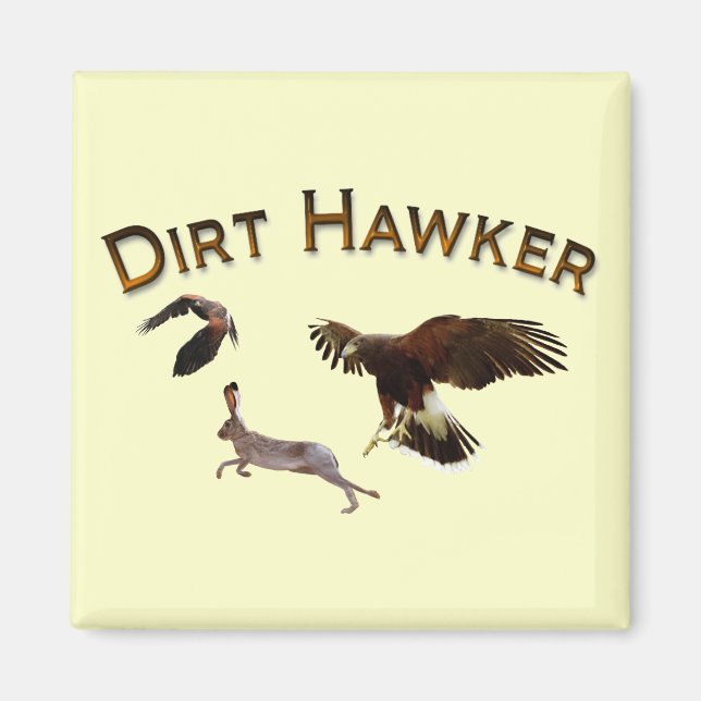 Dirt Hawker Magnet (Framsidan)
