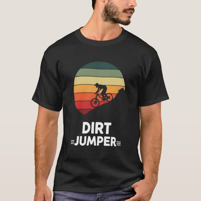 Dirt Jump cykel T Shirt (Framsida)