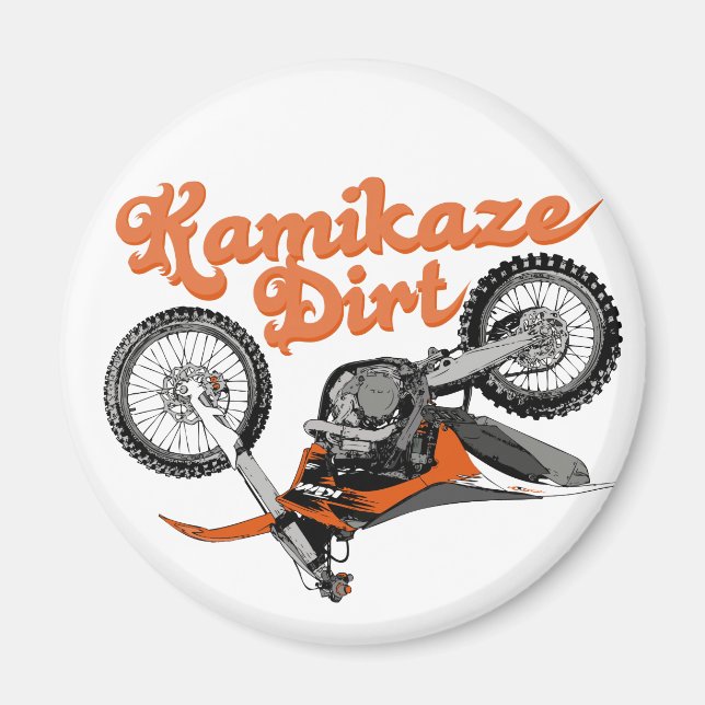 Dirt Kamikaze Magnet (Framsidan)
