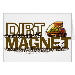 Dirt Magnet Hälsningskort