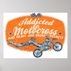 Dirt racer poster