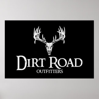 Dirt Rd-utmontörer Poster