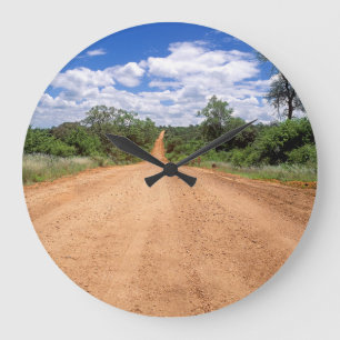 Dirt Road, Kruger National Park, Mpumalanga Stor Klocka