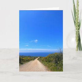 Dirt Road Zakynthos Greece Photograph Kort