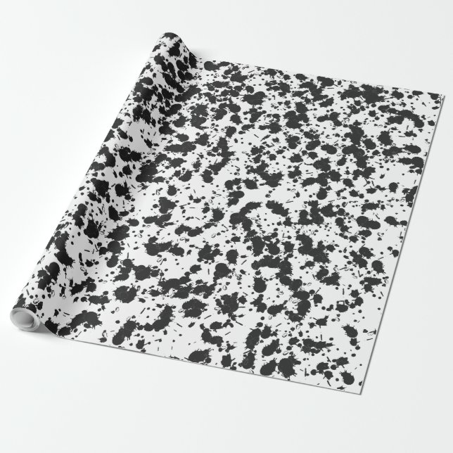 Dirt stänk struktur, bakgrund eller Abstrakt-sprid Presentpapper (Utrullad)