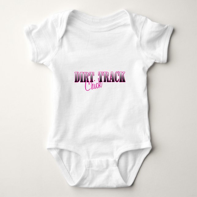 Dirt Track-Chick T-shirt (Framsida)