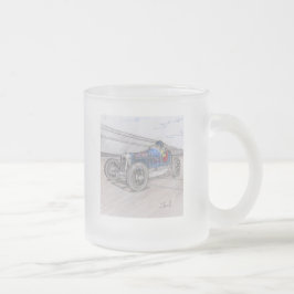 DIRT TRACK RACER mugg (frostat glas)