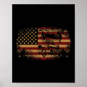 Dirt Track Racing Sprint Car Vintage Usa Amerikans Poster