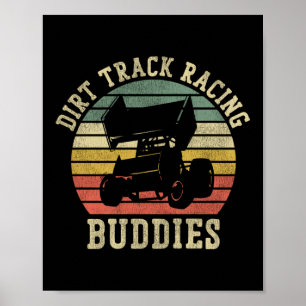 Dirt Track Tävla Dirt Track Tävla Buddies Sprint Poster