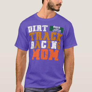 Dirt Track Tävla Tävling Grandma Mamma Mor Dirt Tr T Shirt