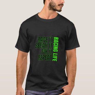 Dirt Track-Tävlan presenterar Sprintcar-modellen f T Shirt