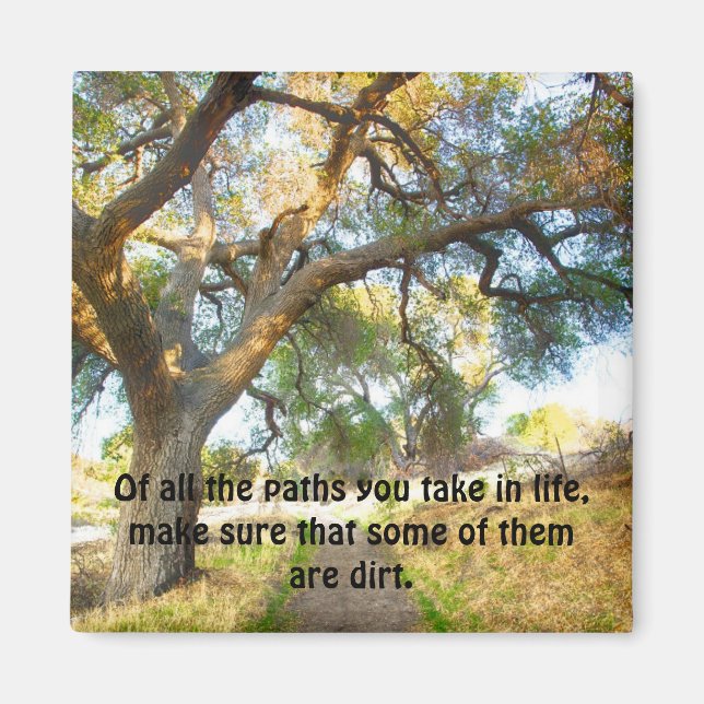 Dirt Väg Magnet (Framsidan)