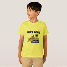 Dirt Zon (Bulldozer) - Barns grundläggande T-Shirt