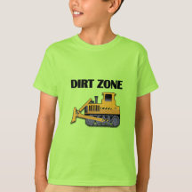 Dirt Zon (Bulldozer) - Barns grundläggande T-Shirt