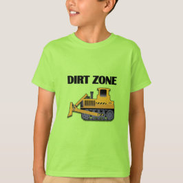 Dirt Zon (Bulldozer) - Barns grundläggande T-Shirt