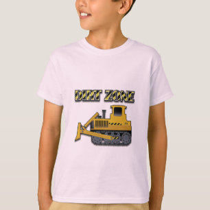 Dirt Zon (Bulldozer) - Barns grundläggande T-Shirt