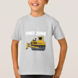 Dirt Zon (Bulldozer) - Barns grundläggande T-Shirt