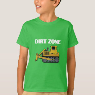 Dirt Zon (Bulldozer) - Barns grundläggande T-Shirt