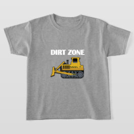 Dirt Zon (Bulldozer) - Barns grundläggande T-Shirt