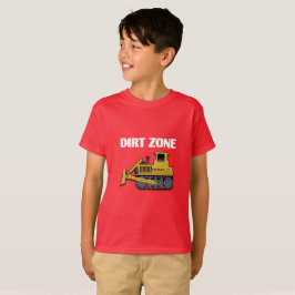 Dirt Zon (Bulldozer) - Barns grundläggande T-Shirt