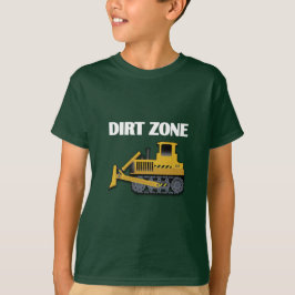 Dirt Zon (Bulldozer) - Barns grundläggande T-Shirt