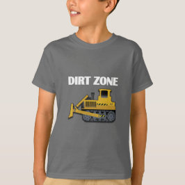 Dirt Zon (Bulldozer) - Barns grundläggande T-Shirt