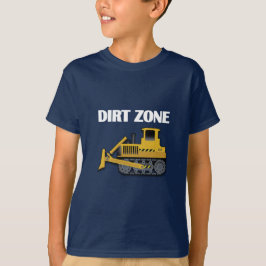 Dirt Zon (Bulldozer) - Barns grundläggande T-Shirt