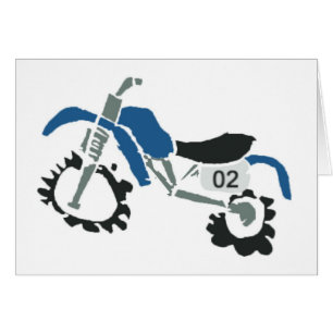 dirtbike006 hälsningskort