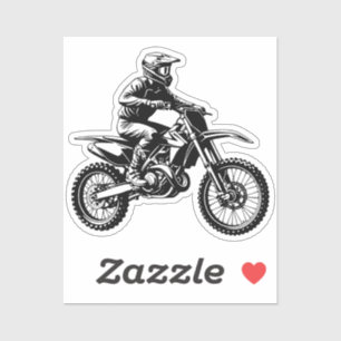 Dirtbikeåkare  klistermärken