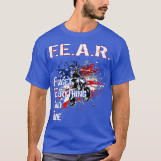 Dirtcycle Motocross Glöm allt och kör MX U T Shirt
