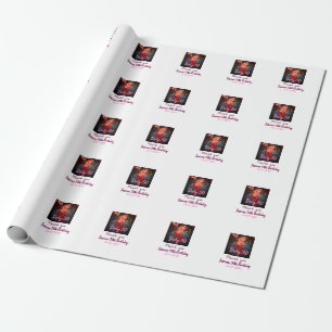 Dirty 30 Birthday add namn rosa lägg till bild dat Presentpapper