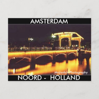 Dirty 3Tall Boxes Postcard Amsterdam Vykort