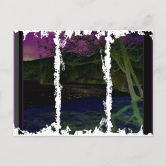 Dirty 3Tall Boxes Postcard Vatten & Earth Vykort