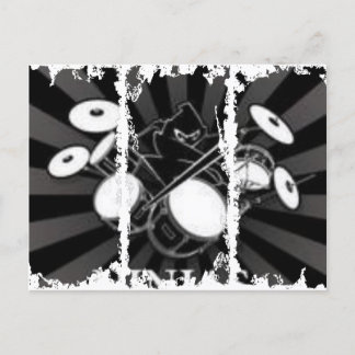 Dirty 3Tall Boxes vycard Vykort