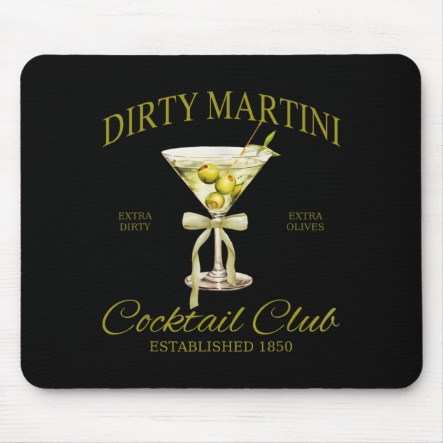 Dirty Bachelorette Martini Tail Club Martini Drink Musmatta (Framsidan)