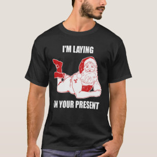 Dirty Bad Naughty Santa Funny Vuxna Make Chris T Shirt