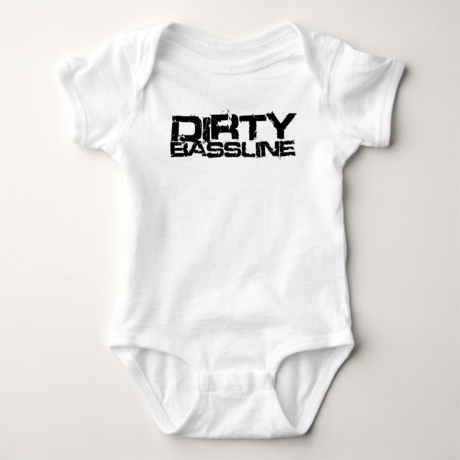 Dirty Bassline Dubstep Tee (Framsida)