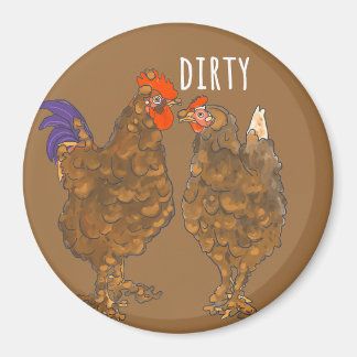 Dirty Chickens Dishwasher Magnets Magnet