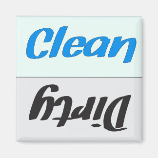 Dirty Clean Dishwasher Magnet